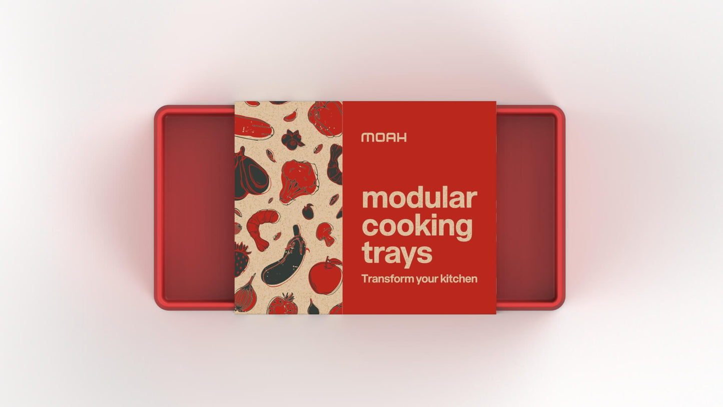 MOAH Premium Silicone Cooking Trays